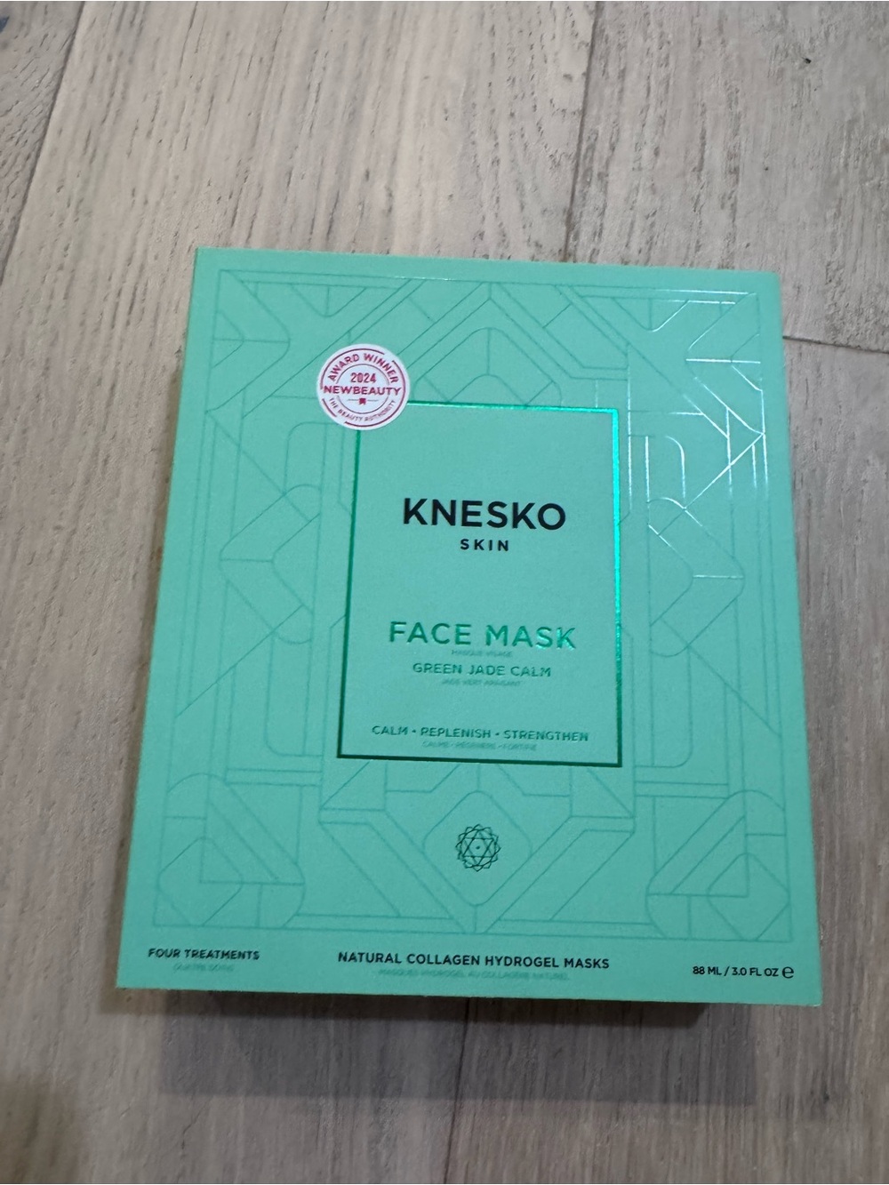 Knesko Skin Green Jade Calm Face Mask - 4 pack